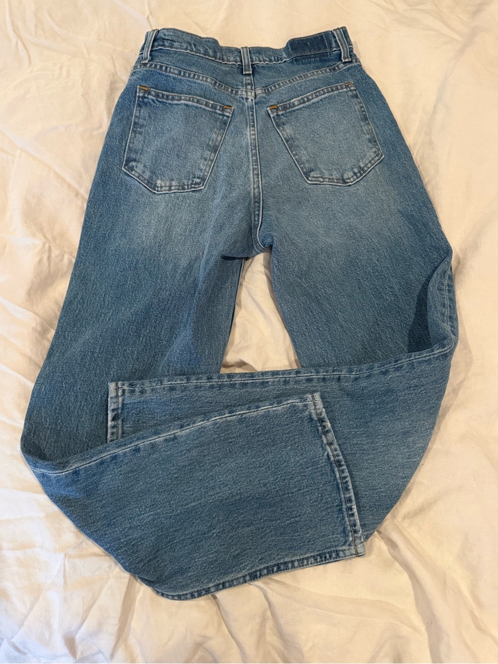 Abercrombie & Fitch The 90’s Straight Ultra High Rise Curve Love Jeans NWT - Picture 4 of 4